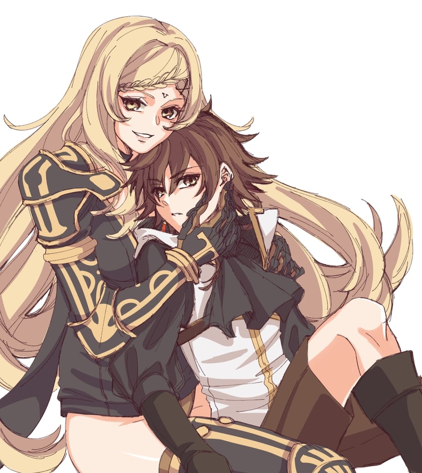 five and dito (drag-on dragoon and 1 more) drawn by nufisu