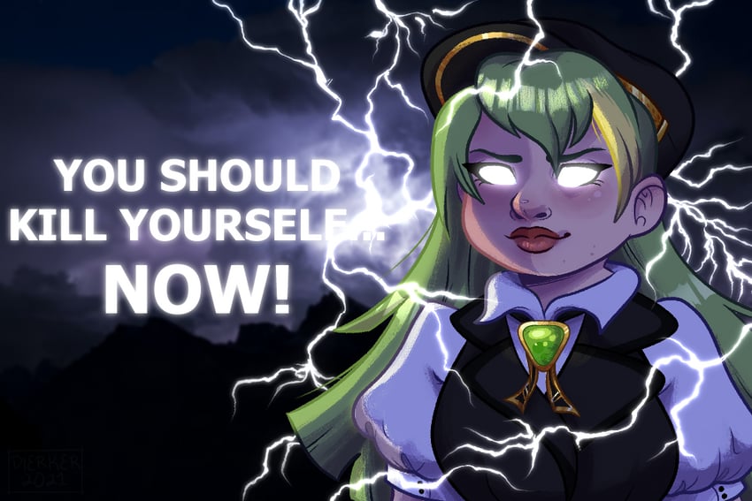 alina gray and low tier god (mahou shoujo madoka magica and 1 more) drawn by purpletyrant