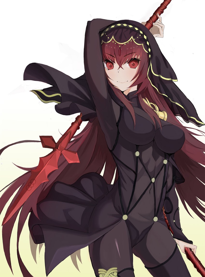 scathach (fate and 1 more) drawn by o-los