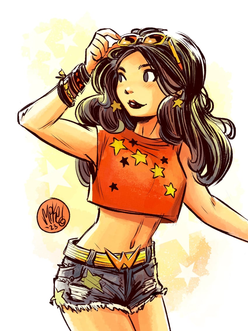 wonder girl (dc comics and 2 more) drawn by mikemaihack