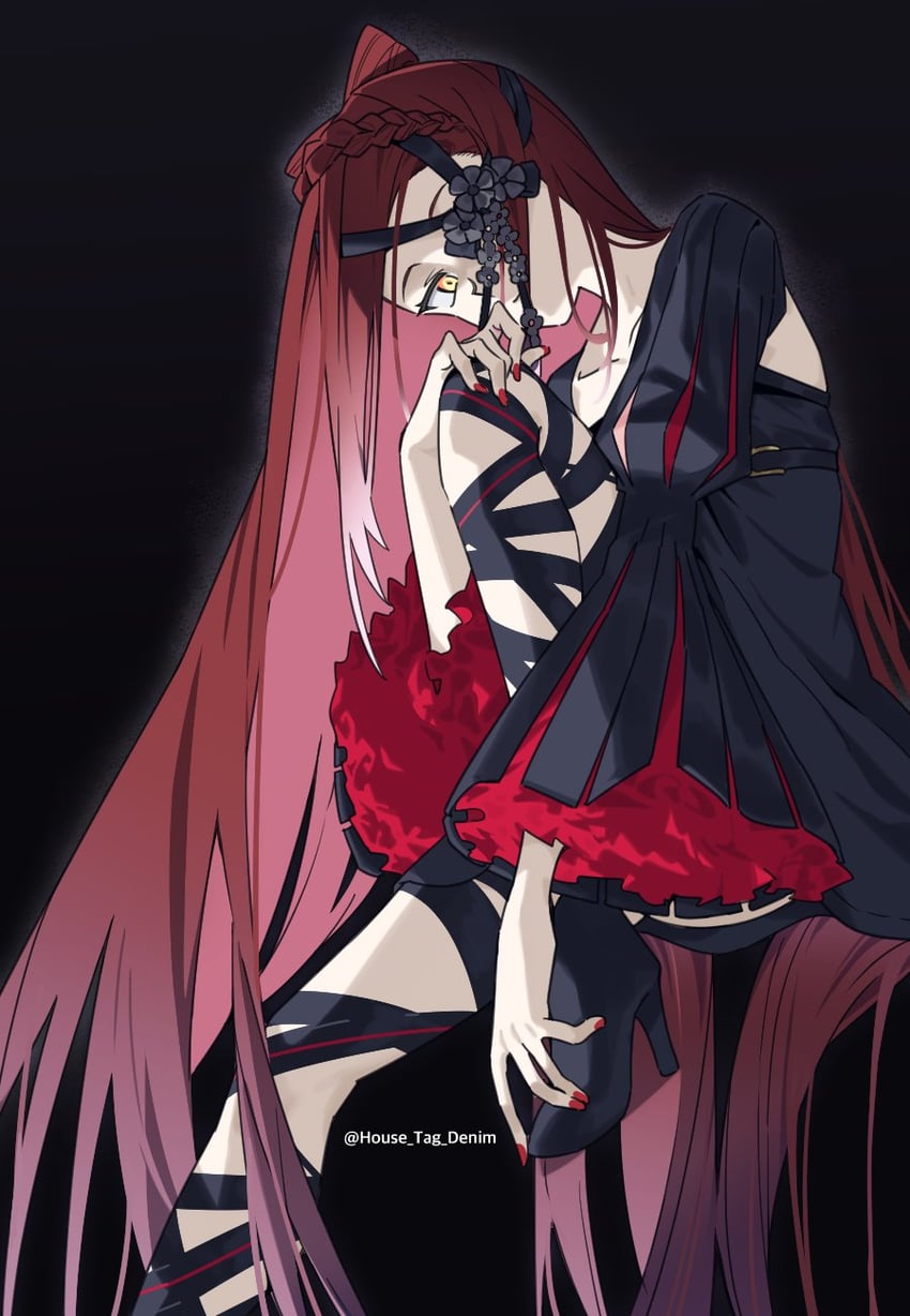 typhon ephemeros (fate and 1 more) drawn by house_tag_denim