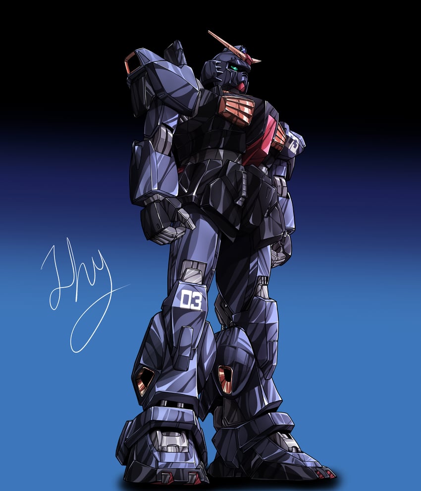gundam mk ii (gundam and 1 more) drawn by user_pjdj5534