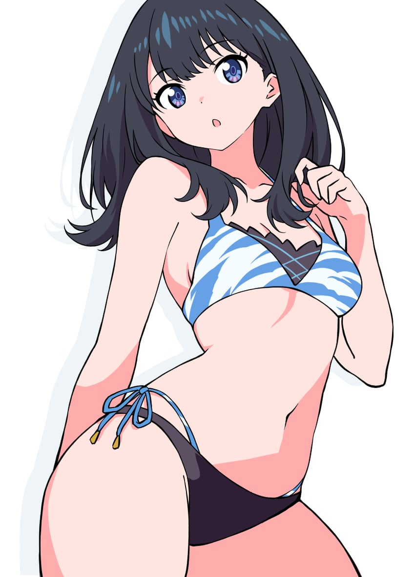 takarada rikka (gridman universe and 1 more) drawn by ecgg_(tsuji418477)