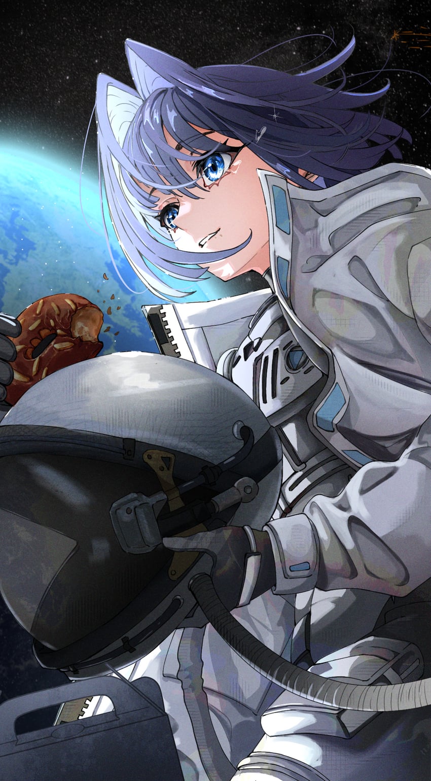 ouro kronii (hololive and 1 more) drawn by mouchu