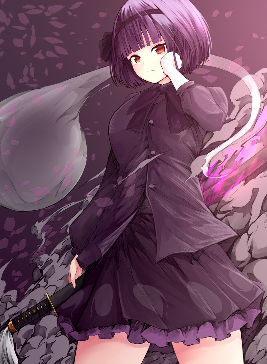 konpaku youmu (touhou and 1 more) drawn by amazaki_ria