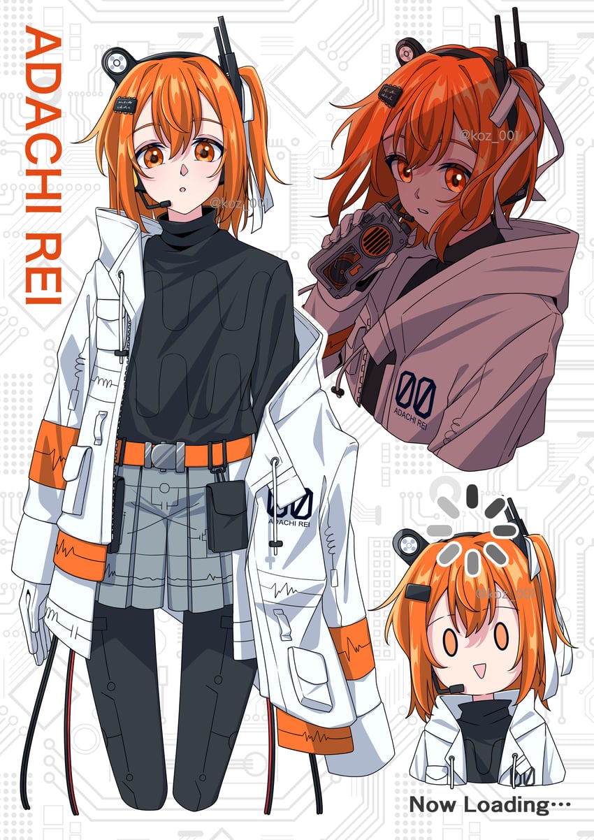 adachi rei (utau and 2 more) drawn by koz_001