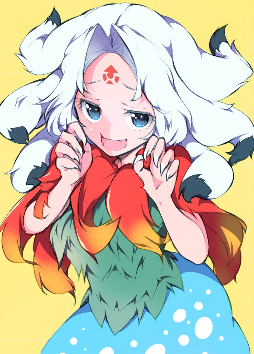 houjuu chimi (touhou and 1 more) drawn by ichizen_(o_tori)
