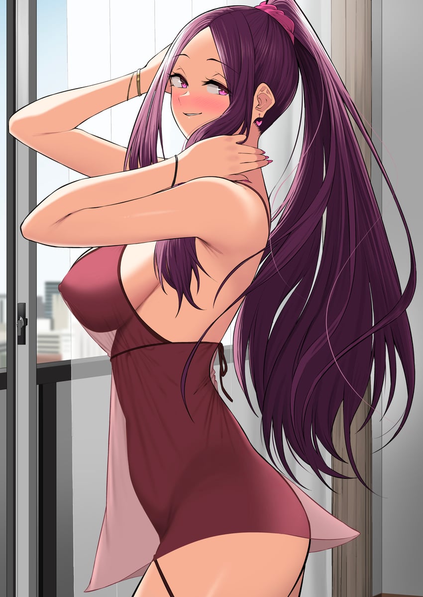 sasaki yukina (imaizumin-chi wa douyara gal no tamariba ni natteru rashii) drawn by nori_gorou