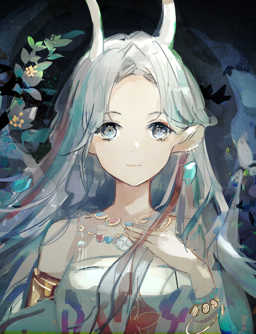 nine-colored deer (arknights and 1 more) drawn by qianzhu