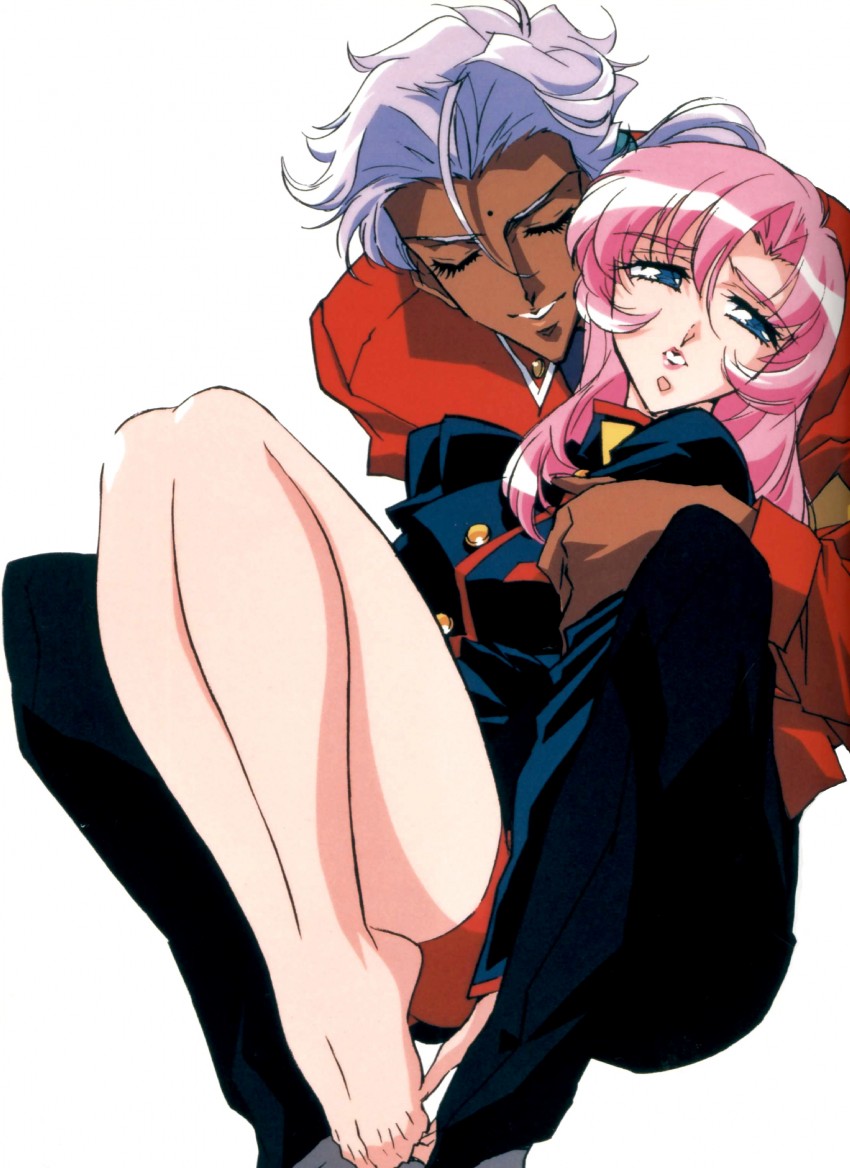 tenjou utena and ootori akio (shoujo kakumei utena) drawn by hasegawa_shin'ya