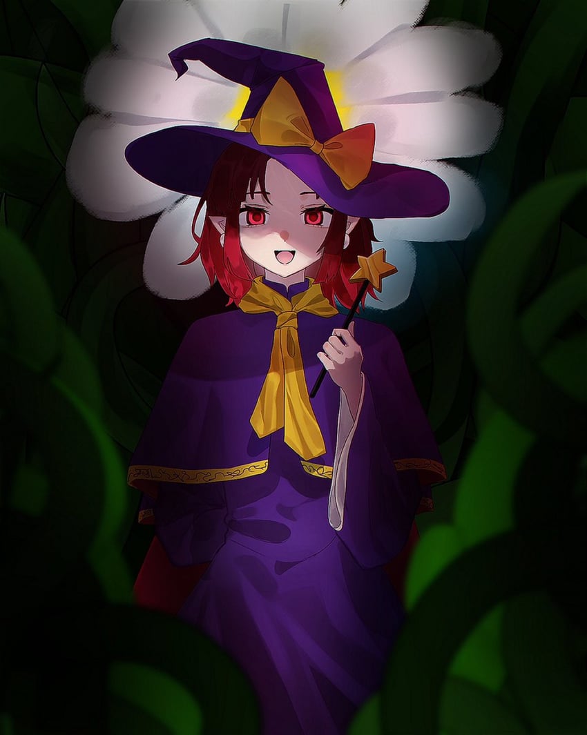 kirisame marisa (touhou and 1 more) drawn by mendako_(mendaco_e)