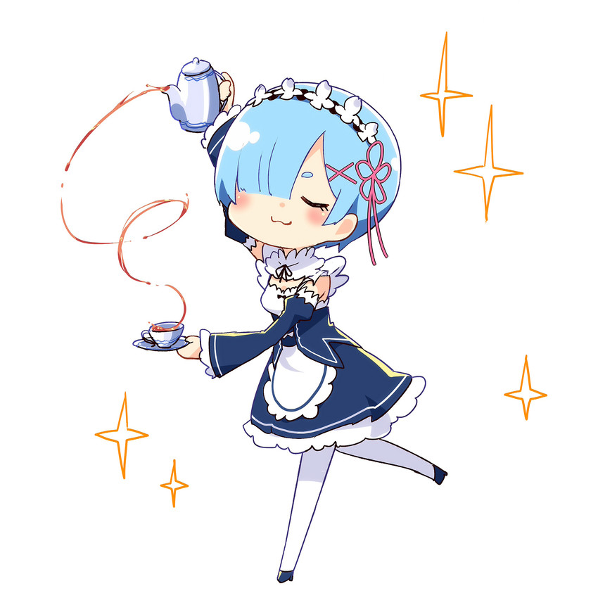 rem (re:zero kara hajimeru isekai seikatsu) drawn by ayakashi_(monkeypanch)