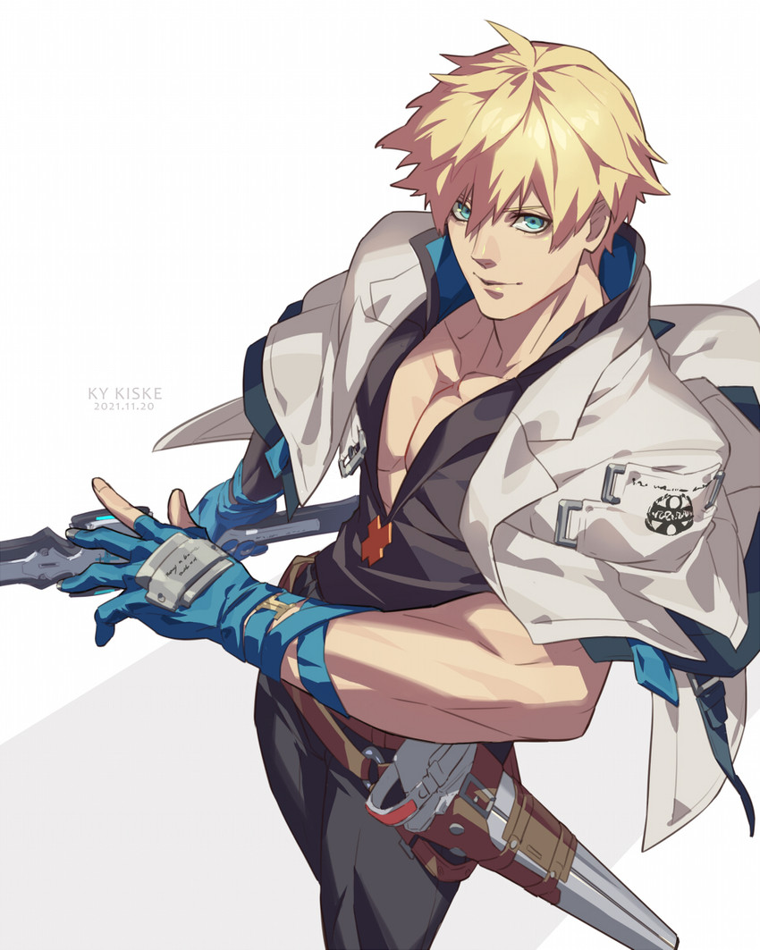 ky kiske (guilty gear and 1 more) drawn by talgi