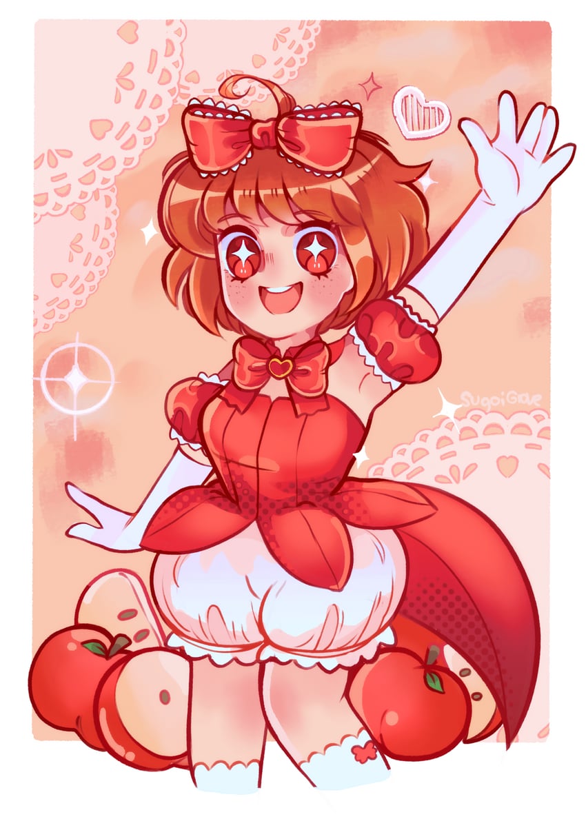 akai ringo and mew ringo (tokyo mew mew) drawn by sugoigrove