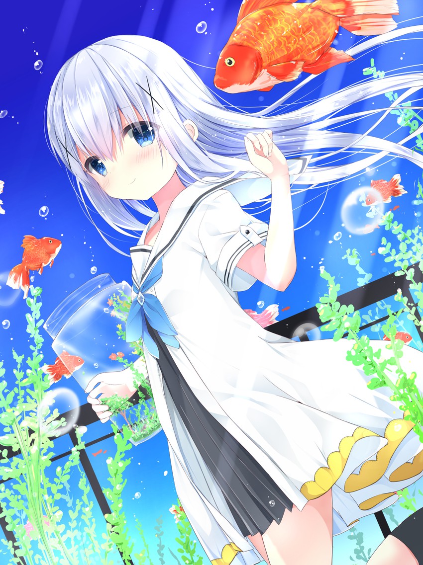 kafuu chino (gochuumon wa usagi desu ka?) drawn by kouda_suzu