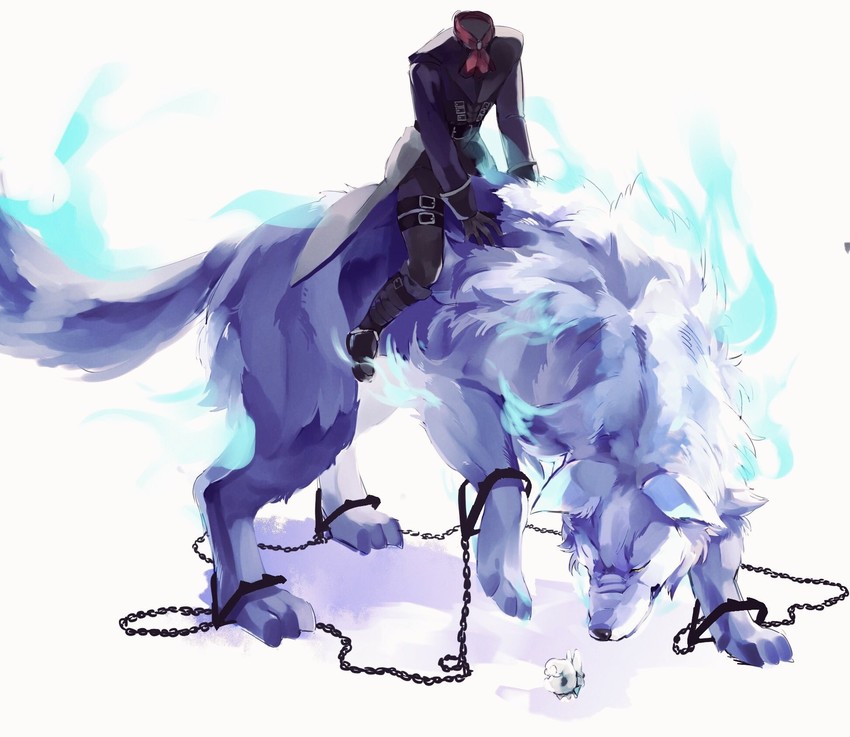fou, lobo, and hessian (fate and 1 more) drawn by rinhamicoco
