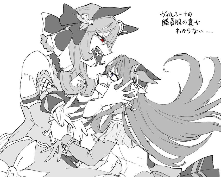 gentildonna and verxina (umamusume) drawn by takatsuki_nato