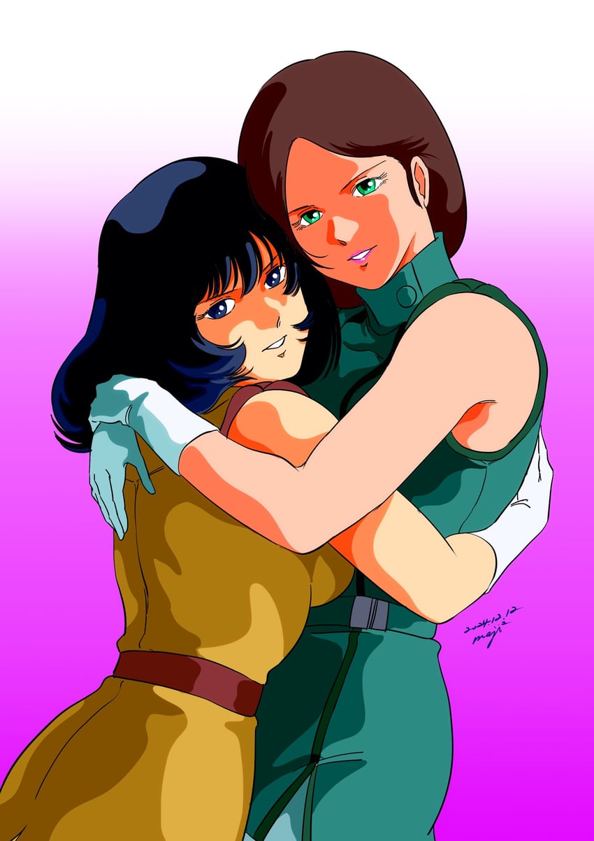 fa yuiry and emma sheen (gundam and 1 more) drawn by pgmajimaji