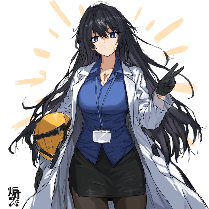 professor and female professor (girls' frontline and 1 more) drawn by r_scrubed