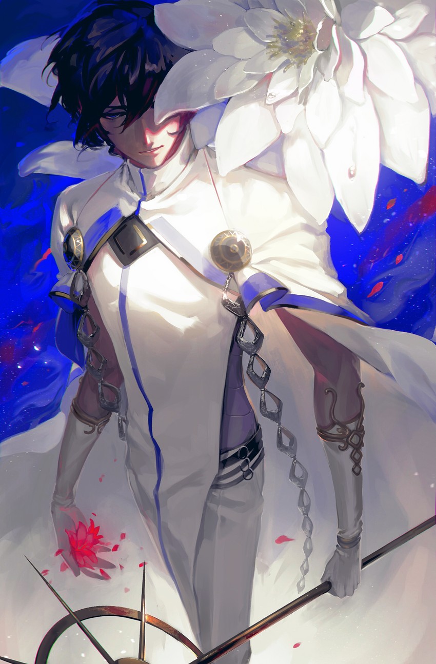 arjuna (fate and 1 more) drawn by egawa_akira