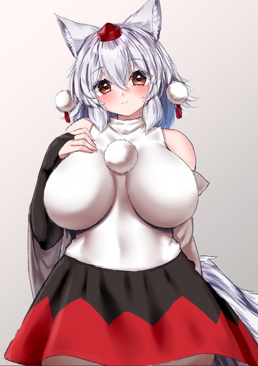 inubashiri momiji (touhou and 1 more) drawn by onomiya