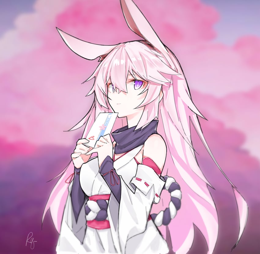 yae sakura (honkai and 1 more) drawn by error1980