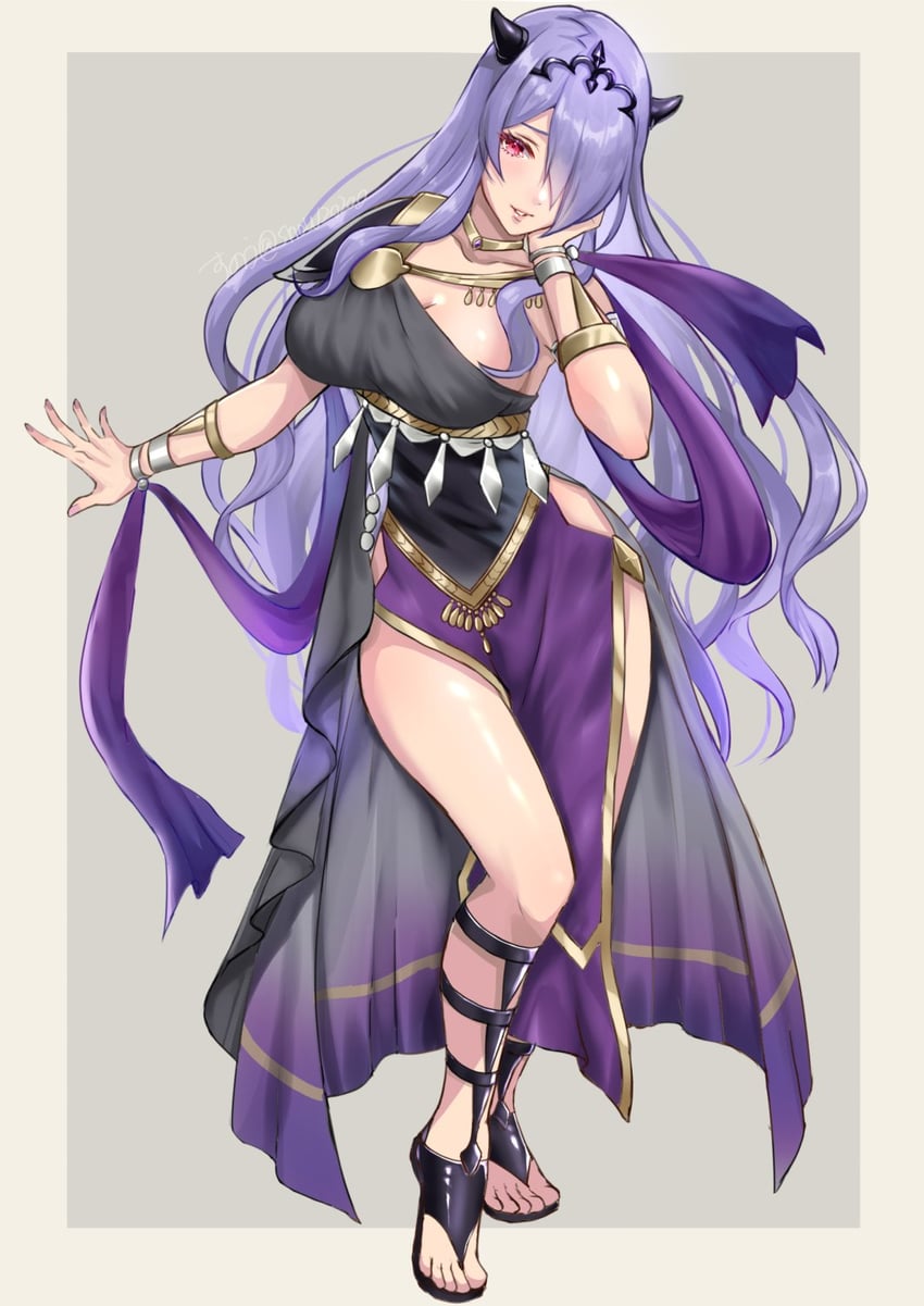 camilla (fire emblem and 2 more) drawn by snow20200