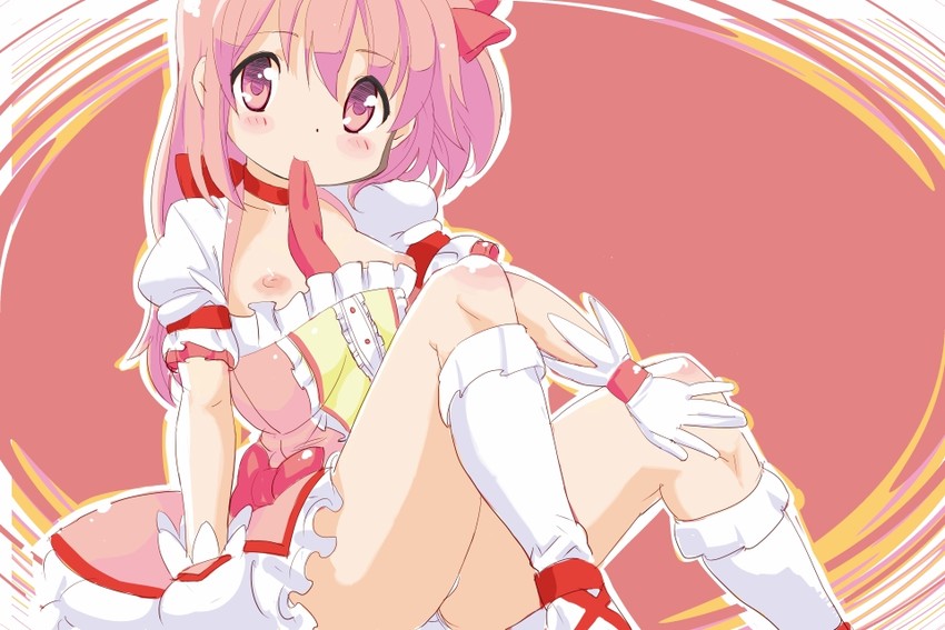 kaname madoka (mahou shoujo madoka magica) drawn by tetsujin_momoko
