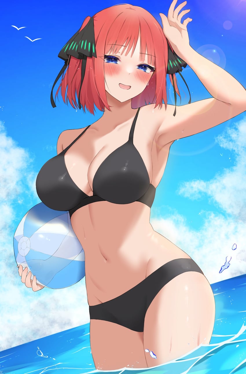 nakano nino (go-toubun no hanayome) drawn by kakato_0