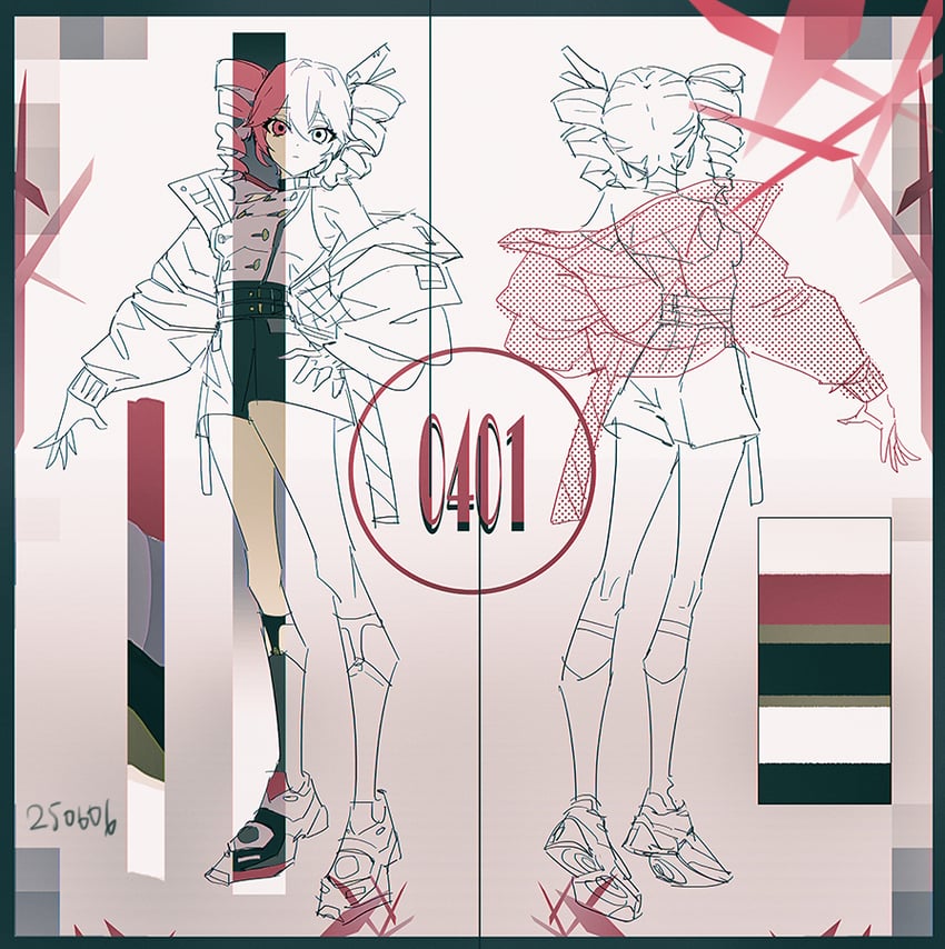 kasane teto (utau and 1 more) drawn by haun