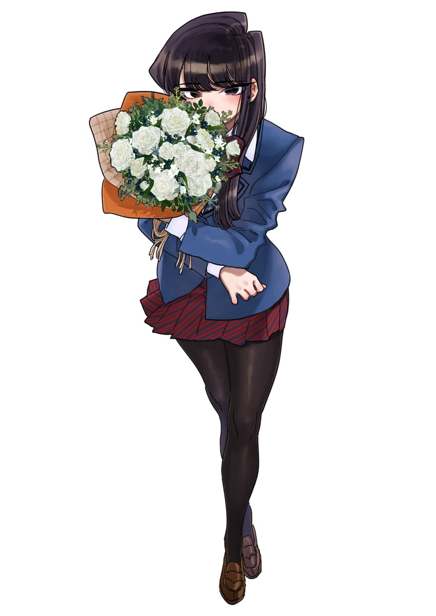 komi shouko (komi-san wa komyushou desu) drawn by oda_tomohito