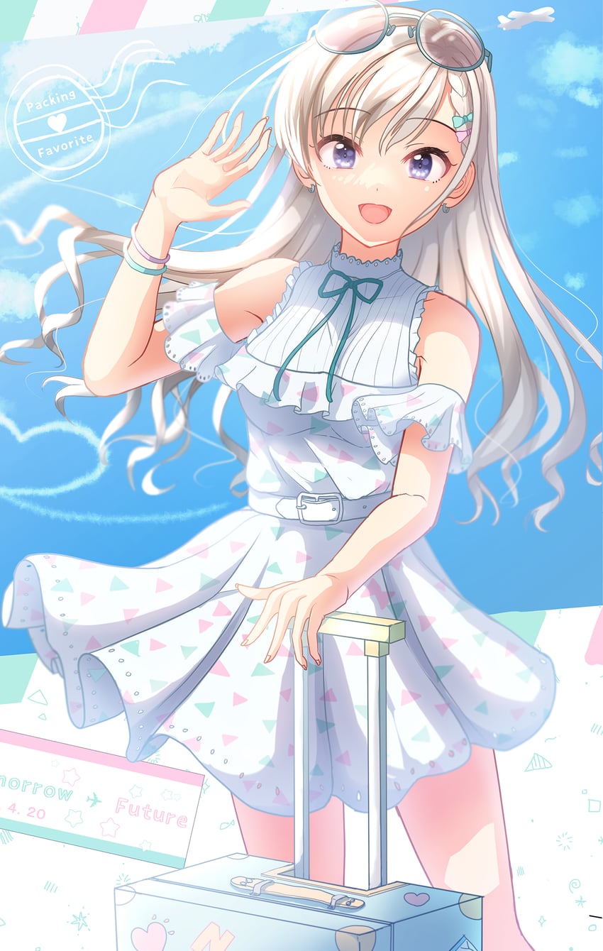 hisakawa hayate (idolmaster and 2 more) drawn by citrusmikan
