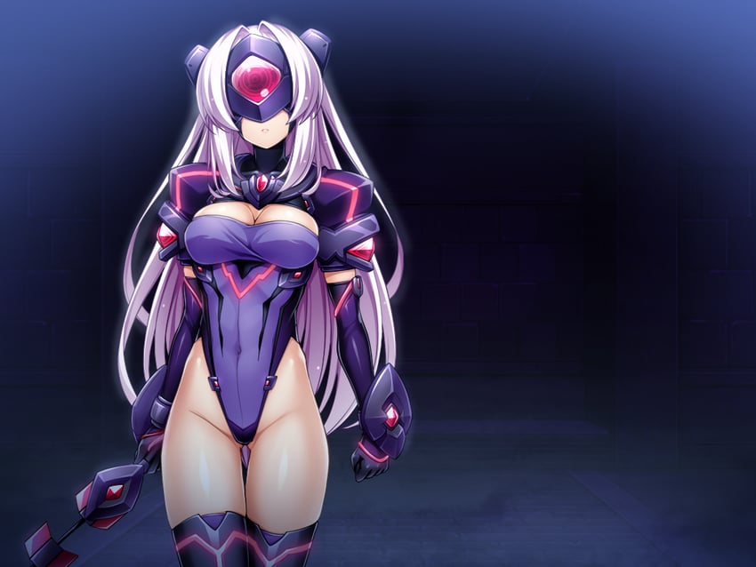 katsuragi marina and exs-slave alpha (kouyoku senki exs-tia) drawn by inoino