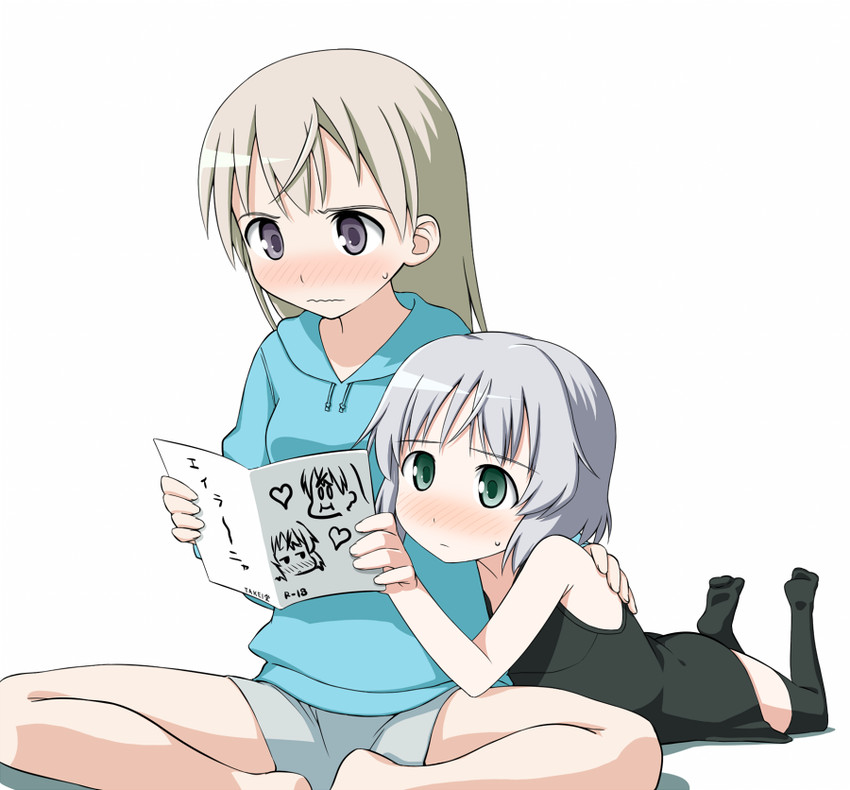 sanya v. litvyak and eila ilmatar juutilainen (world witches series and 1 more) drawn by kinniku_tarou