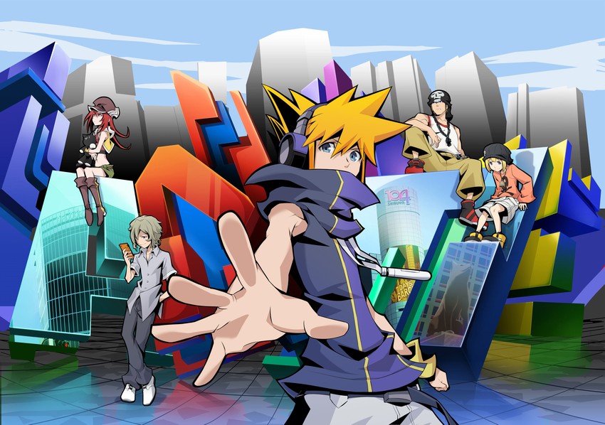 sakuraba neku, misaki shiki, nyantan, bito daisukenojo, kiryu yoshiya, and 1 more (subarashiki kono sekai and 1 more)