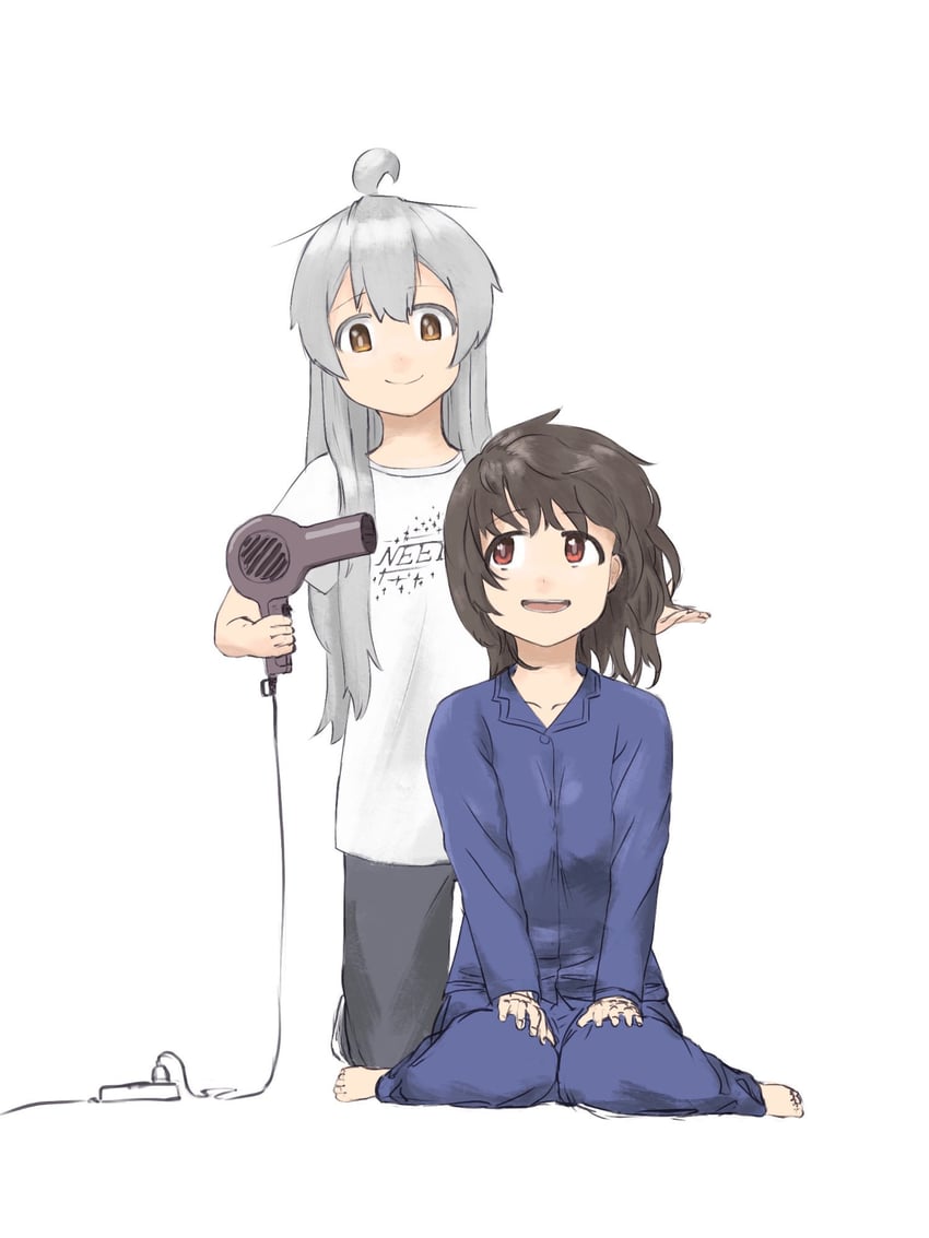 oyama mahiro and oyama mihari (onii-chan wa oshimai!) drawn by nijiiro_unico