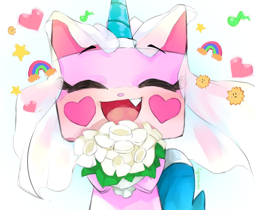 princess unikitty (the lego group and 1 more) drawn by karasuma234