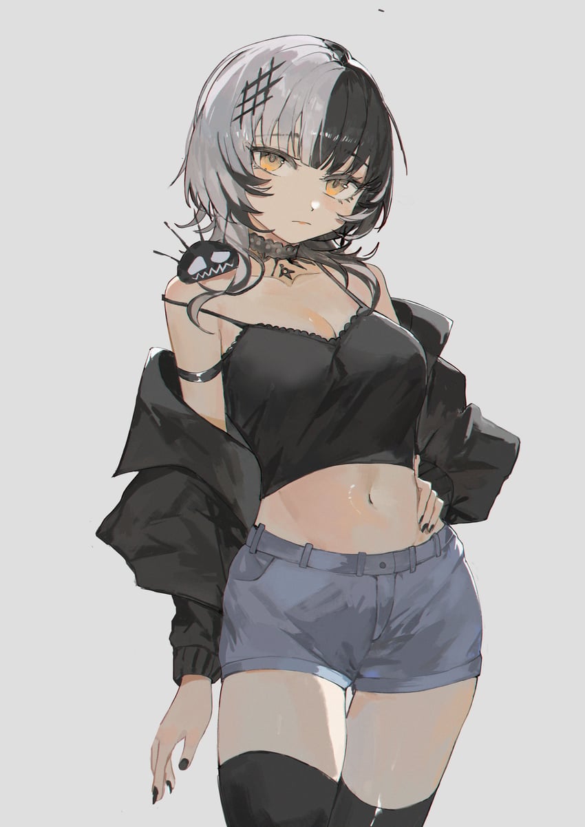 shiori novella and yorick (hololive and 1 more) drawn by dimas_(dimas79756948)