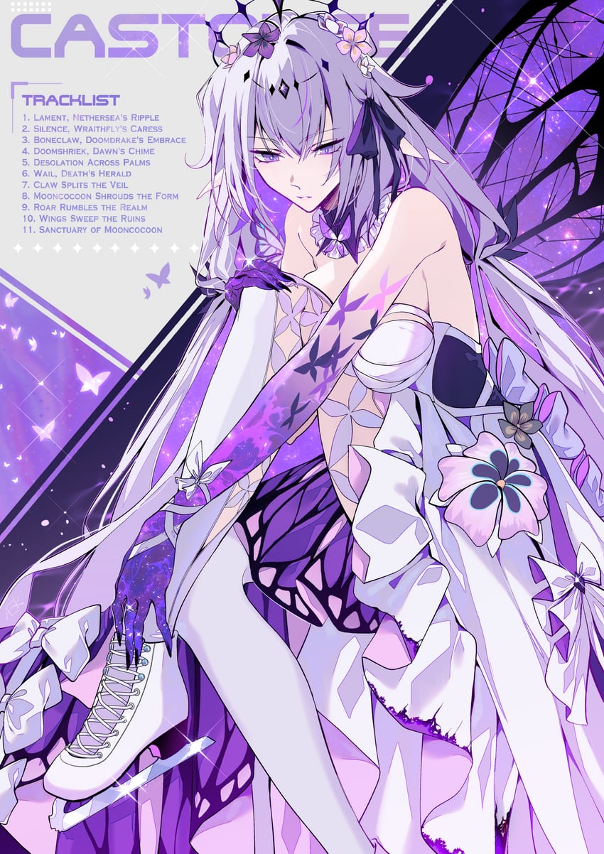 castorice (honkai and 1 more) drawn by aer007580