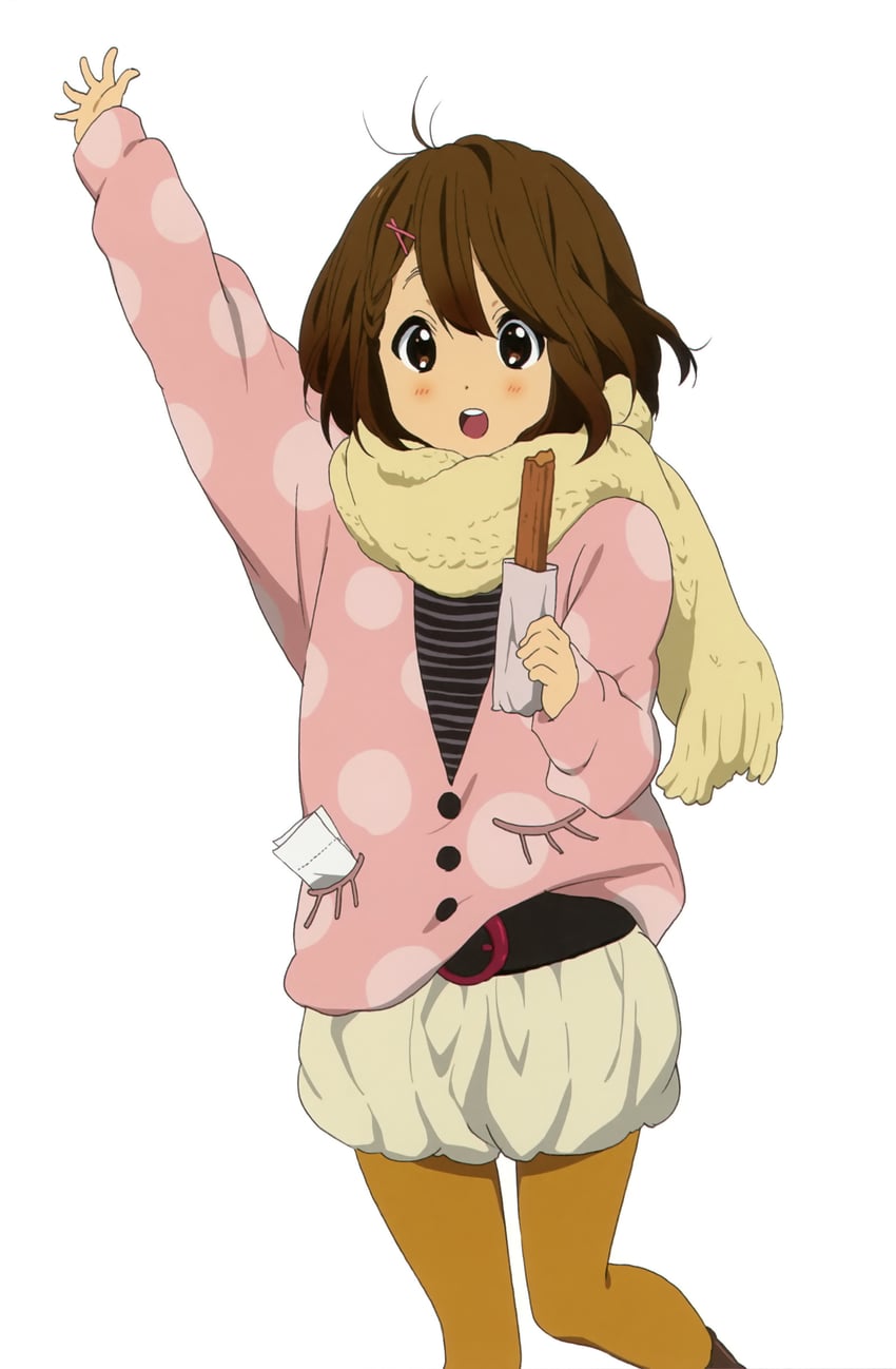 hirasawa yui (k-on! and 1 more) drawn by horiguchi_yukiko