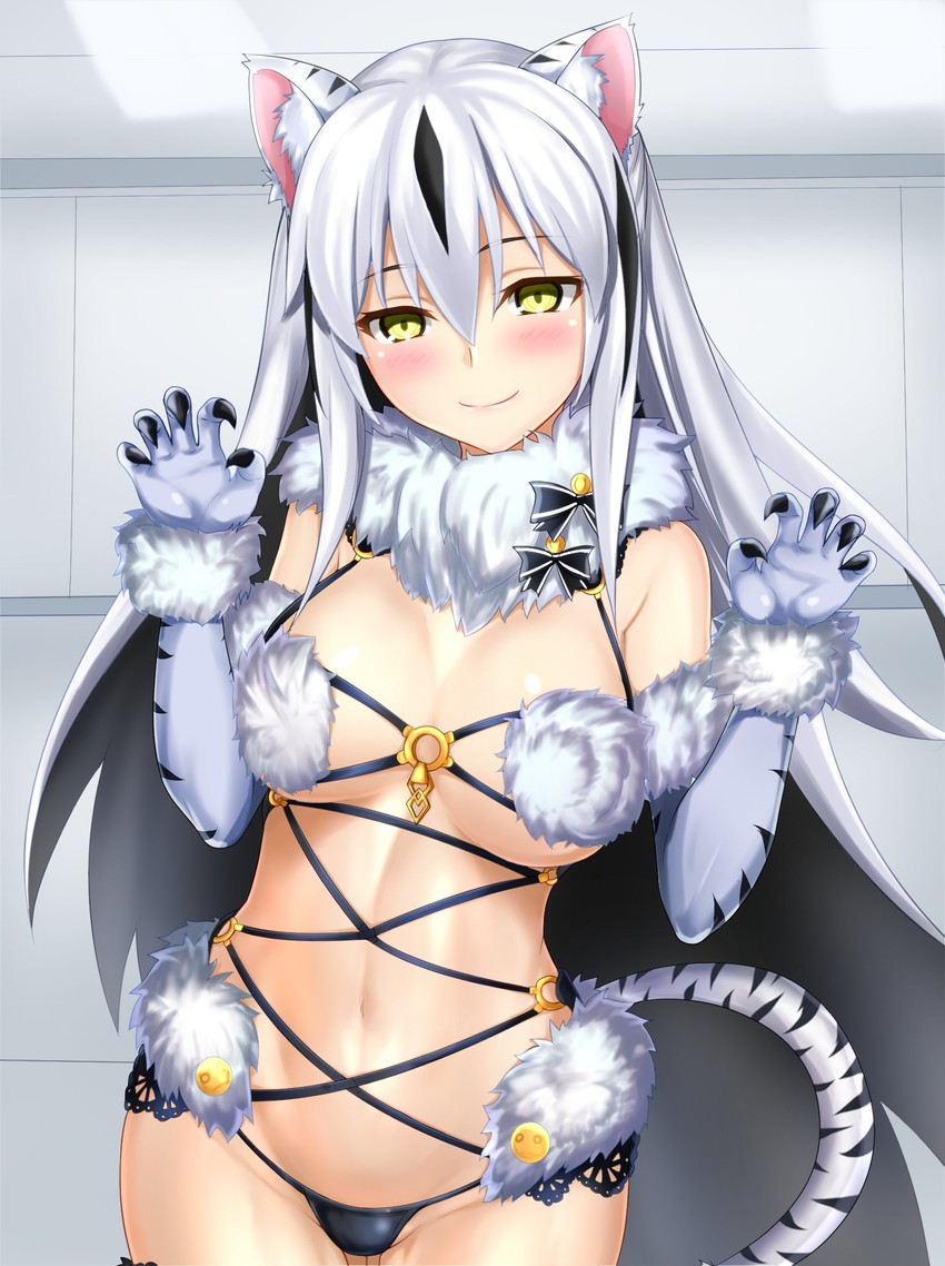 mash kyrielight and nagao kagetora (fate and 1 more) drawn by nagishy