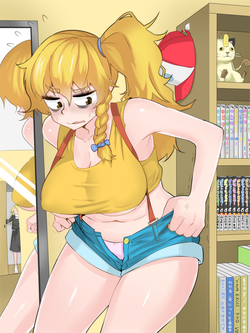 kirisame marisa, misty, meowth, rei, mars, and 1 more (touhou and 2 more) drawn by assha_(schector)