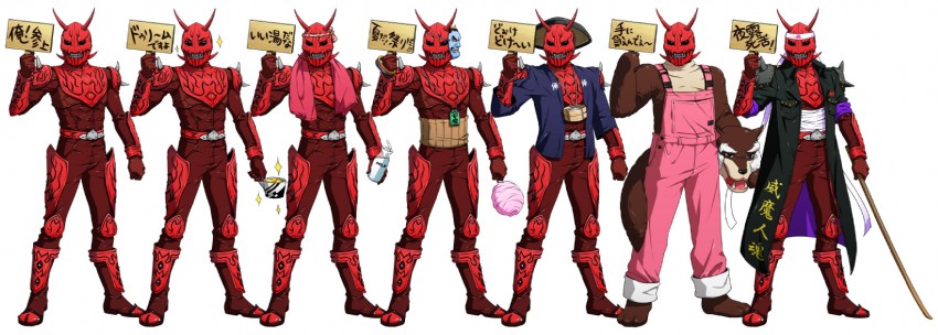 momotaros (kamen rider and 1 more) drawn by tetsukuzu_tetsuko