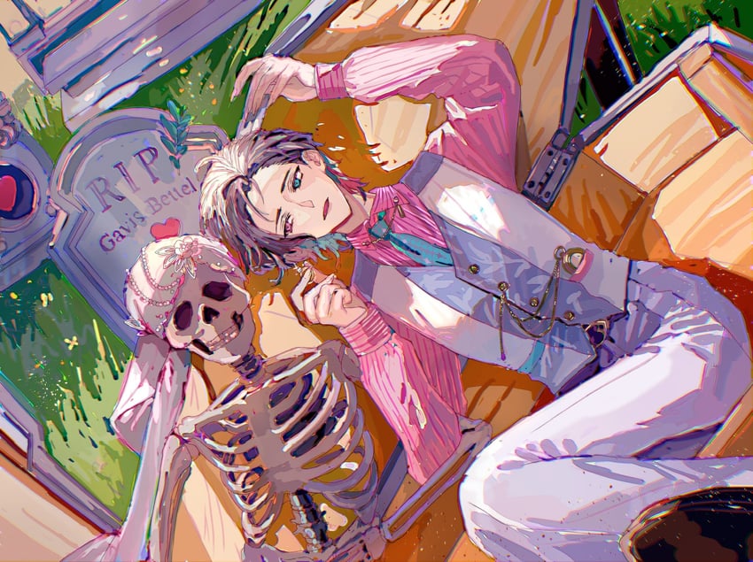 gavis bettel and jerry (holostars and 1 more) drawn by itoyuuichi