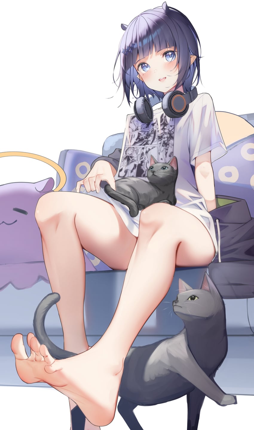 ninomae ina'nis and takodachi (hololive and 1 more) drawn by pero_(peroneko0510)