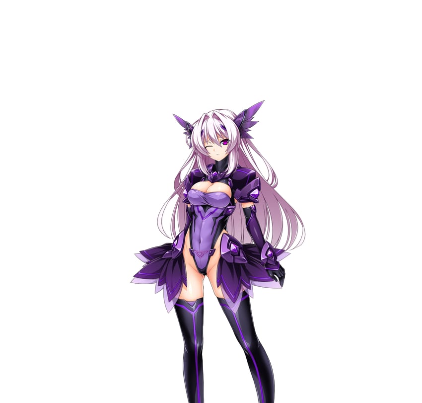 katsuragi marina and dark exs-tia (kouyoku senki exs-tia) drawn by inoino