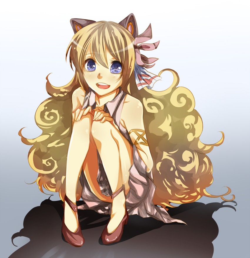 nia teppelin and seeu (vocaloid and 1 more) drawn by rikaga