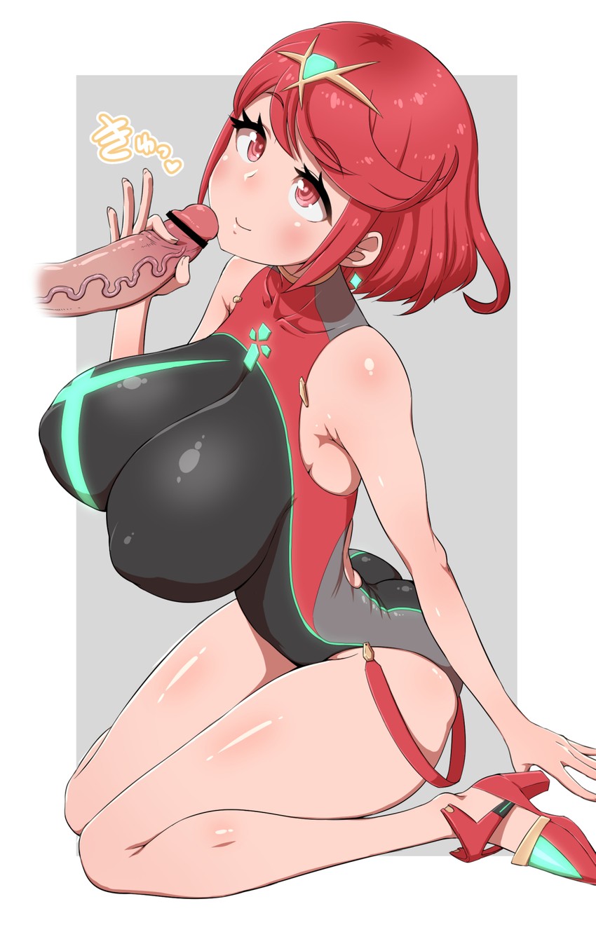 pyra (xenoblade chronicles and 1 more) drawn by torathi