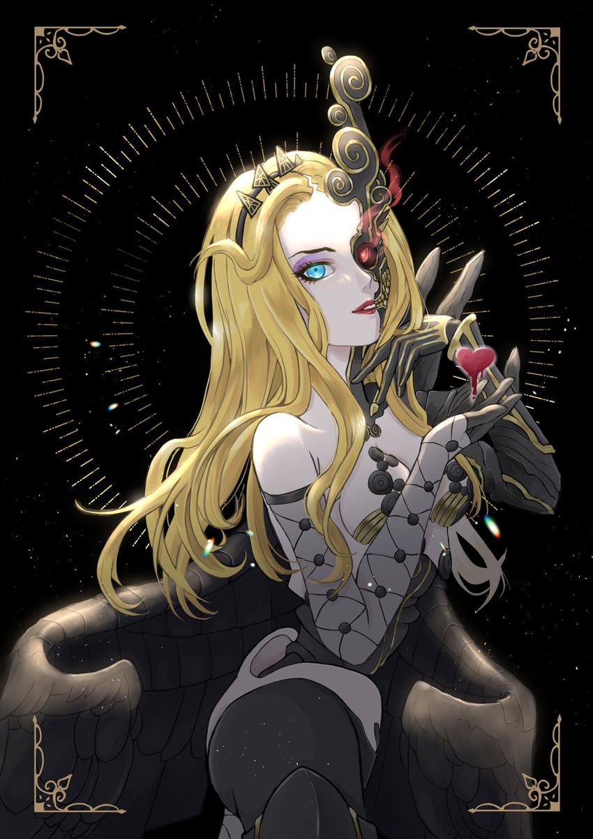 naamah (shin megami tensei and 2 more) drawn by yoru_emk