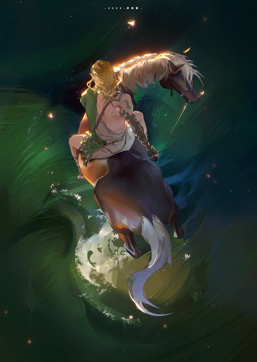 link (the legend of zelda and 1 more) drawn by zm-panda-